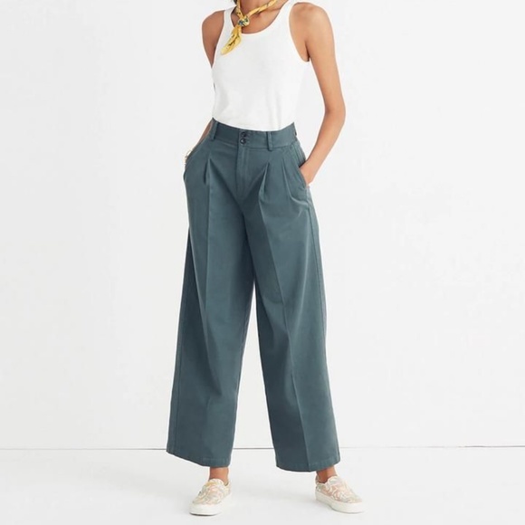 Madewell Pants - Madewell Pleated Wide Leg Pant 4